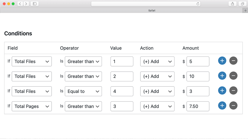 Drag & Drop Multiple File Upload - Additional Fee