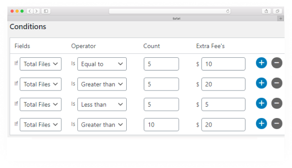 Drag & Drop Multiple File Upload - Additional Fee