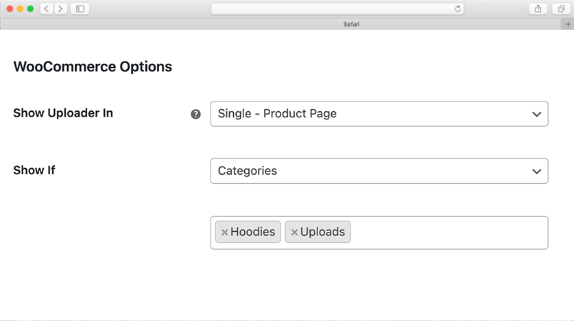 Drag & Drop Multiple File Upload - Show Uploader