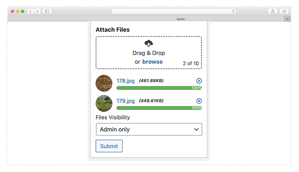 Woo Order Files - File Upload